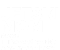 Funny Jetski Mom Definition Jet Skiing Cool Gift Short Acrylic Beanie