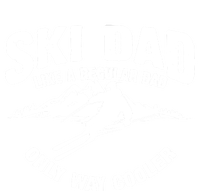 Funny Ski Dad Gift Skiers Cute Skiing Lovers Father's Day Gift T-Shirt