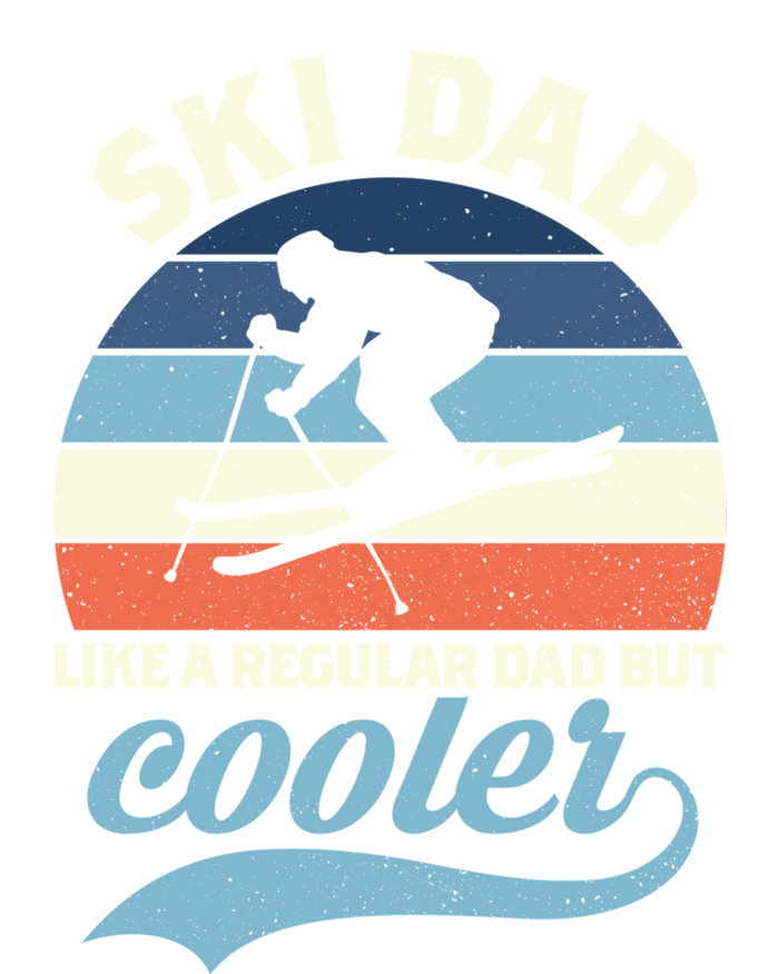 Funny Vintage Ski Dad Skiing Gift Skiing Dad Retro Funny Gift T-Shirt