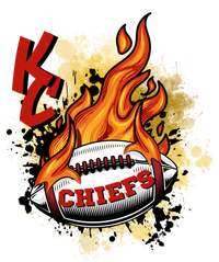 Kansas City Football Chiefs Final On Fire T-Shirt