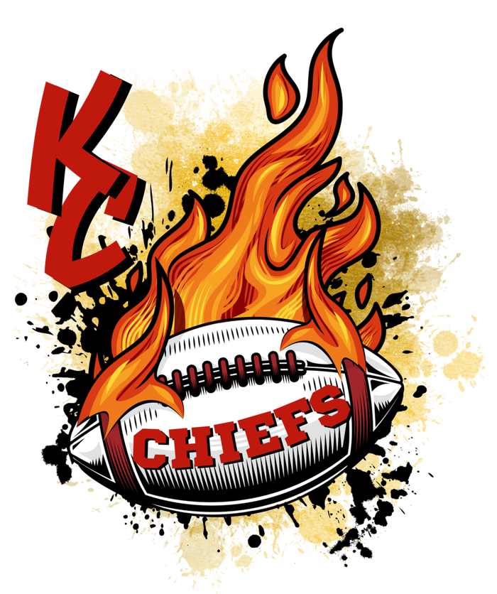 Kansas City Football Chiefs Final On Fire T-Shirt