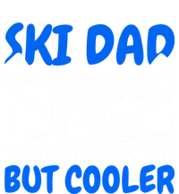 Ski Dad Like A Normal Dad But Cooler Gift Valucap Bio-Washed Visor