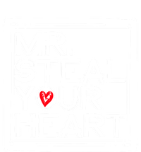 Mr Steal Your Heart Gift Ceramic Bell Ornament