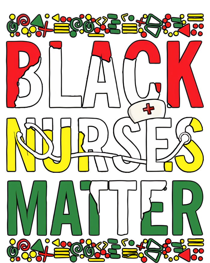 Black Nurses Matter Melanin Nurse Black History Month Black Pride Cooling Performance Crew T-Shirt