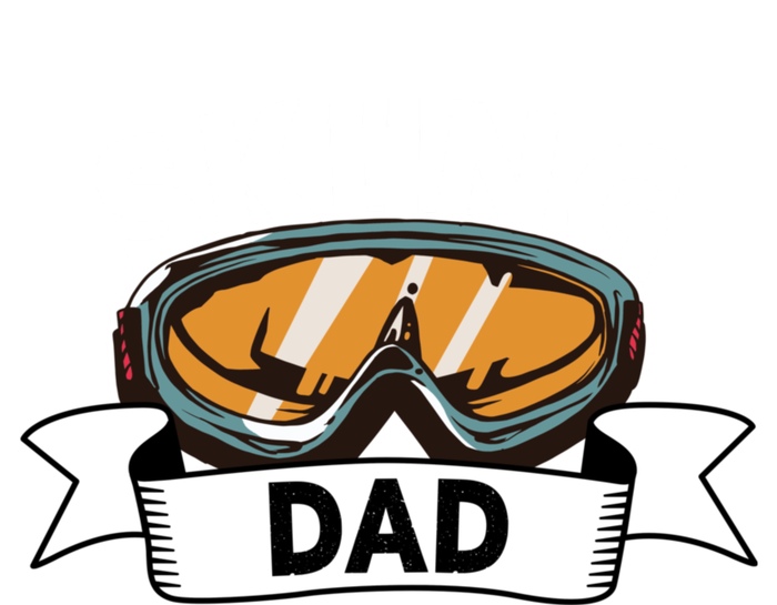 Skiing Dad Great Gift Snow Sport Funny Dad Ski Skiing Gift T-Shirt