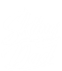 Skiing Dad Ski Skier Father Cute Gift T-Shirt