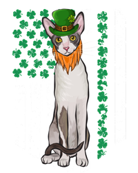 Cornish Rex St Patricks Day Irish American Flag Gift T-Shirt