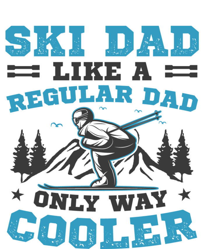 Skiis Downhill Skiier Costume Ski Dad Gift T-Shirt