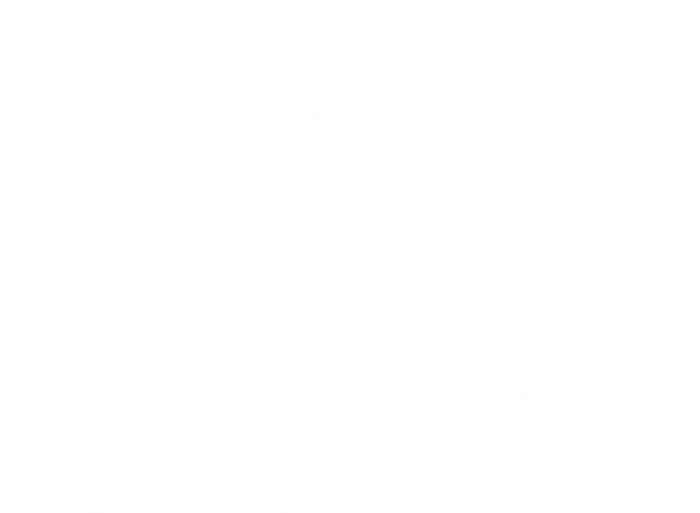 Ski Grandpa Definition Funny Skiing For Skiers Gift Toddler Hoodie