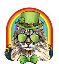 American Curl Cat Leprechaun Funny St Patricks Day Meaningful Gift Toddler Long Sleeve Shirt