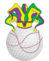 Mardi Gras Golf Jester Hat Funny Festival Party T-Shirt