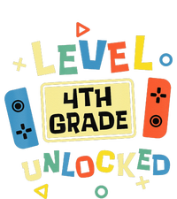 4Th Grade Level Unlocked Video Gamer Back To School Ladies Long Sleeve Shirt