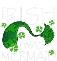 Irish I Was A Mermaid Funny St Patricks Day Gifts Premium T-Shirt