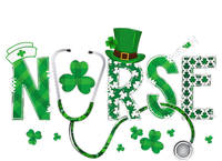 Irish Nurse St Patricks Day Shamrock Stethocsope T-Shirt