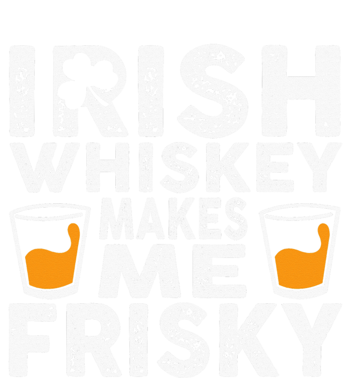 Irish Whiskey Makes Me Frisky Funny St Patricks Day Gifts Short Acrylic Beanie