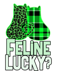 Funny Feline Lucky Feeling My Cats Luck St Patrick's Gift T-Shirt