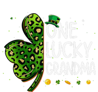 One Lucky Grandma Irish Shamrock St Patricks Day Fun Family Performance Long Sleeve Polo