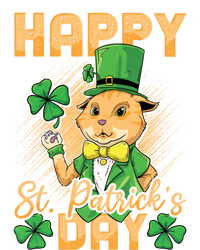 Irish Cat Happy St Patricks Day Cute Gift T-Shirt