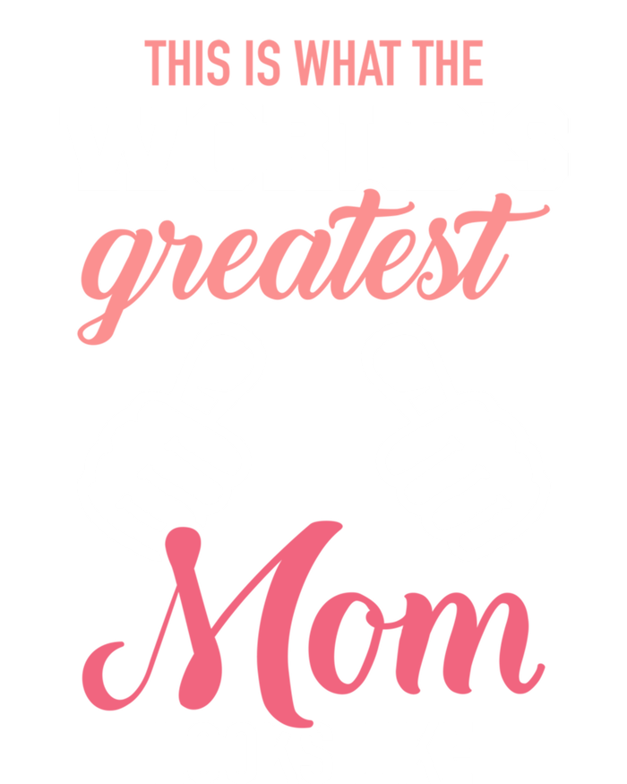 This Is What World's Greatest Mom Looks Like Mother's Day Great Gift Sustainable Knit Beanie