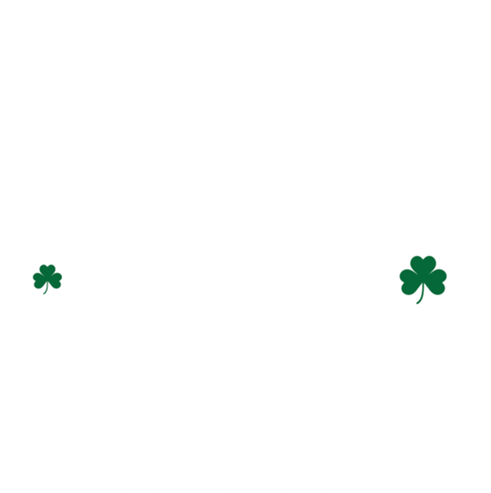 One Lucky Nurse St Patrick's Day Nursing Nurse Cute Gift Sweatshirt Cinch Pack Bag