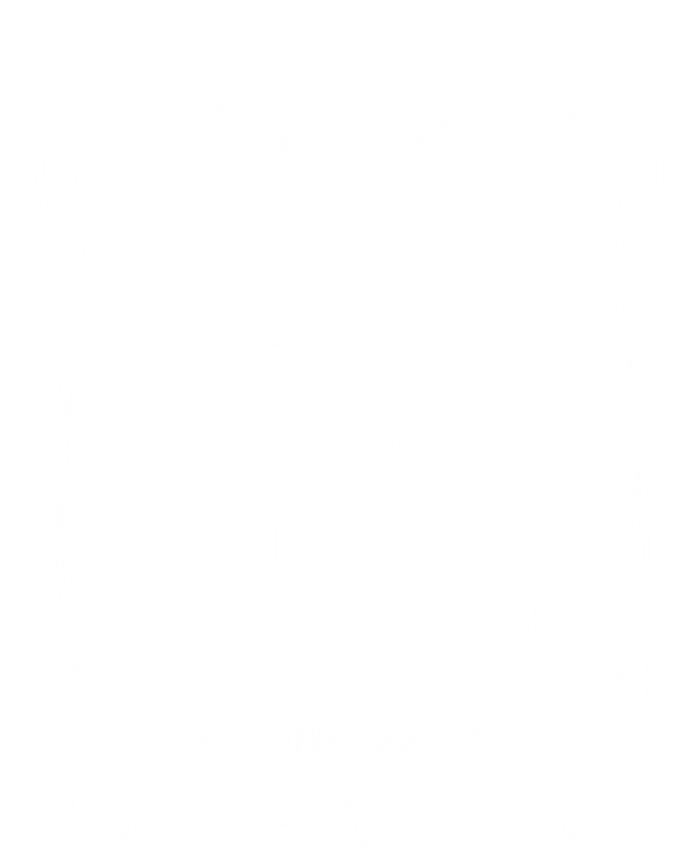 Patrick Is Not Just A Name It's Lifestyle Funny Patrick Gift Sustainable Beanie