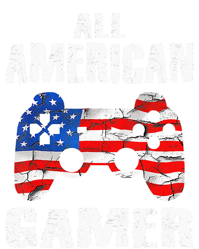 All American Gamer 4Th Of July Video Games Valucap Bio-Washed Visor