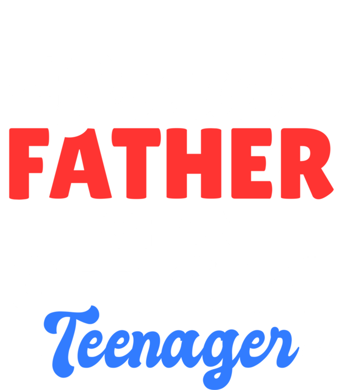 Proud Father Of A Teenager For Fathersday Gift Doggie Tank