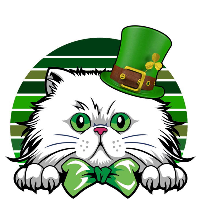 Saint Catrick's Catty's Cat St Patrick's Day Paddy's Gift Women's T-Shirt