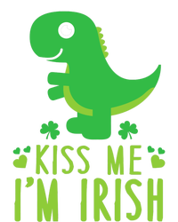 Me I'm Irish St. Patrick's Day Cute Dinosaur T Flat Bill Trucker Hat