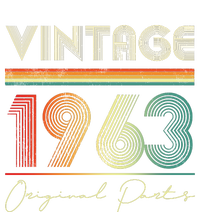 1963 Birthday Retro Original Parts 60th Birthday T-Shirt