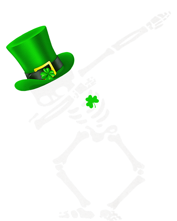 Skeleton Dabbing Shamrock St Patricks Day Irish Lovers Toddler Hoodie