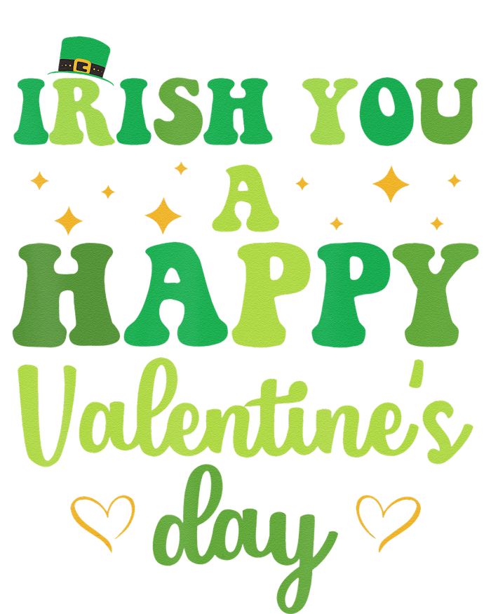 Irish You A Happy Valentine's Day Green Holiday Kids T-Shirt