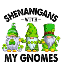 Shenanigans With My Gnomes Funny St Patrick's Day Crew Yupoong Adult 5-Panel Trucker Hat