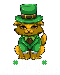 St Patricks Day Cat Full Of Shenanigans Gift T-Shirt