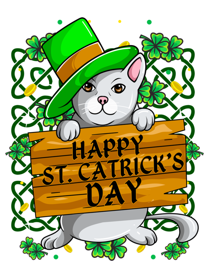 St Patricks Day Happy St Catricks Cat Shenanigans Gift T-Shirt