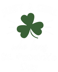 St Patricks Day Gift Just A Loves St Pats Gift Ladies Long Sleeve Shirt