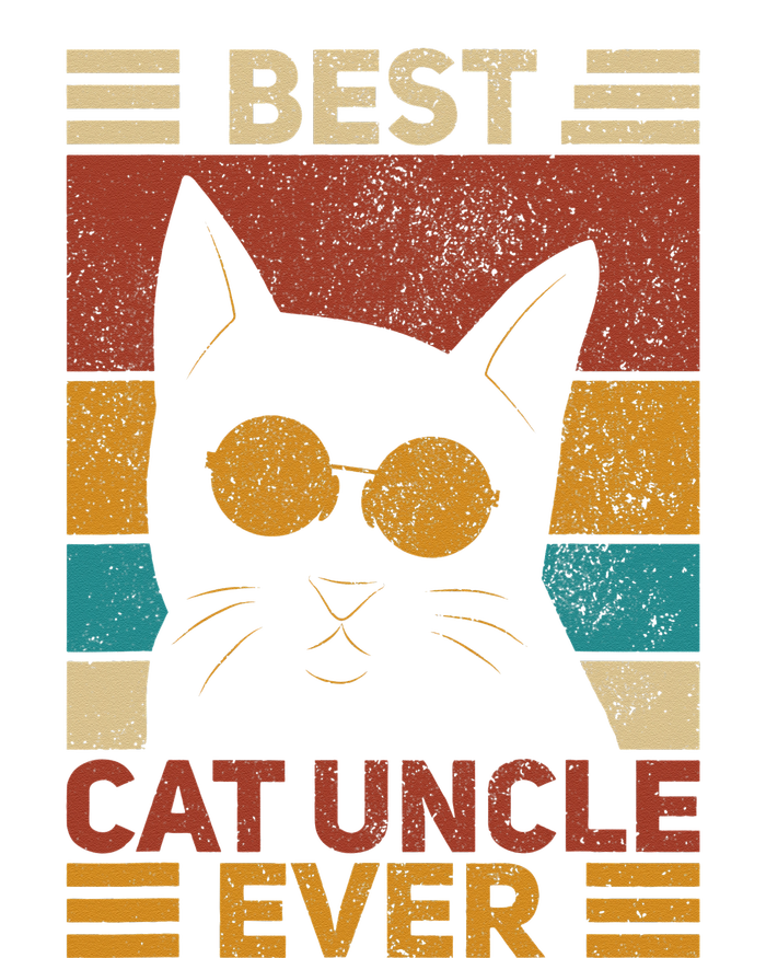  Best Cat Uncle Ever  Cat Lover Black Cat Themed Funny Cat USA-Made Snowflake Beanie