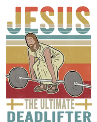 Vintage Jesus The Ultimate Deadlifter Funny Christian Gym Sweatshirt Cinch Pack Bag