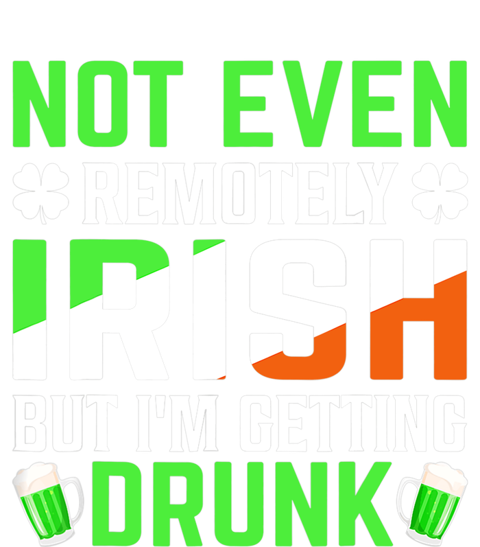 I'm Getting Drunk Irish Flag Shamrock St Patrick's Day Beer T-Shirt