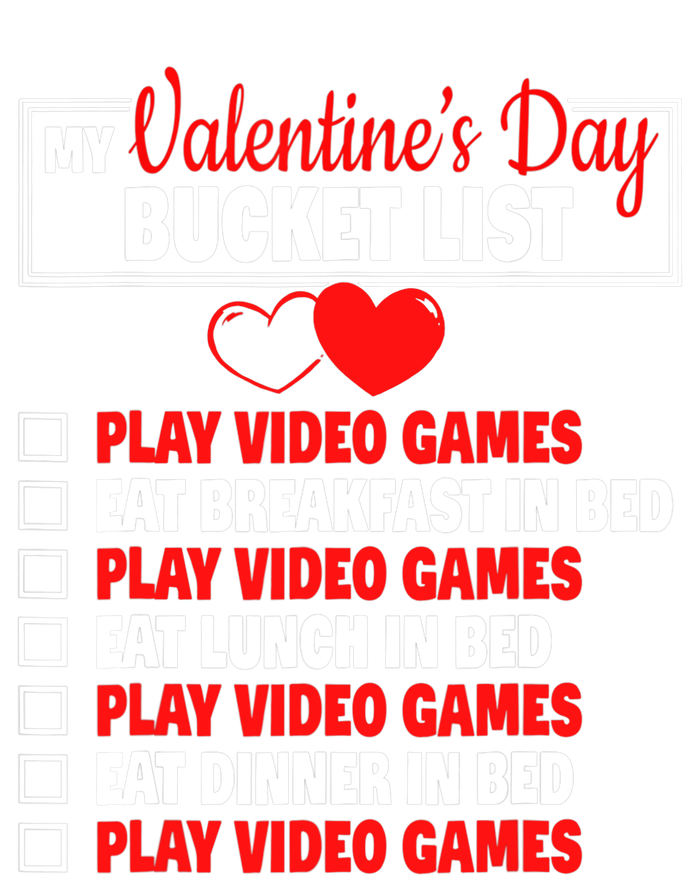 Valentines Day Bucket List Funny Video Games Gamer Boy Urban Pullover Hoodie