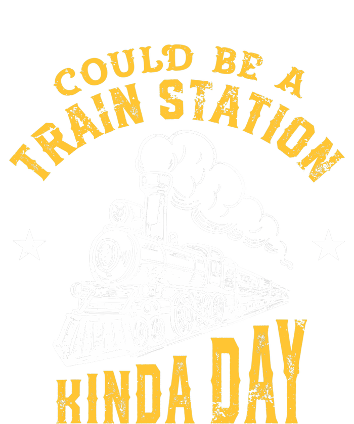 Could Be A Train Station Kind of Day Kids Long Sleeve Shirt