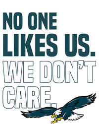 No One Likes Us We Don't Care Philadelphia Philly Fan Sustainable Knit Beanie