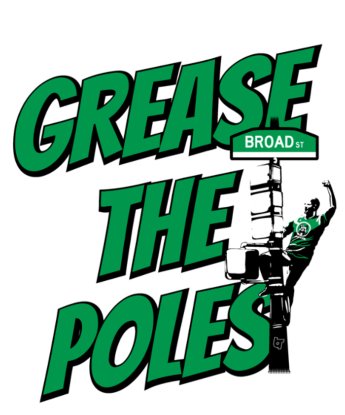 Grease The Poles Philadelphia Football T-Shirt