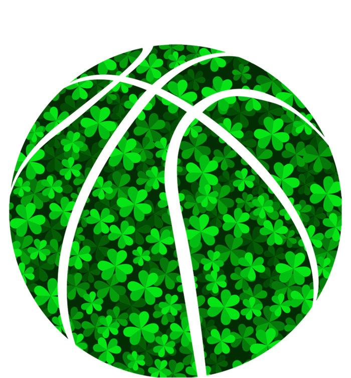 Basketball Ball Irish Shamrock Clover St Patrick's Day Gift T-Shirt