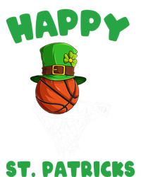 Basketball Happy St Patrick's Day Cute Gift Women's Racerback Tank