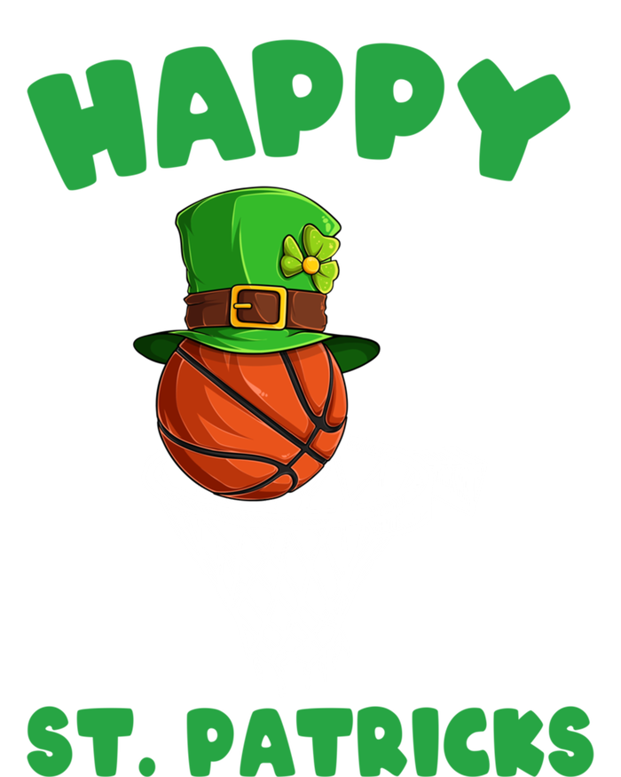 Basketball Happy St Patrick's Day Cute Gift Women's Racerback Tank