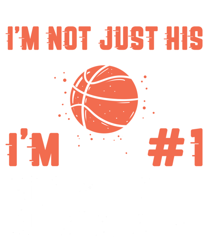 Basketball Mother Number 1 Fan Cool Gift Basketball Mom Cute Gift Tall Hoodie