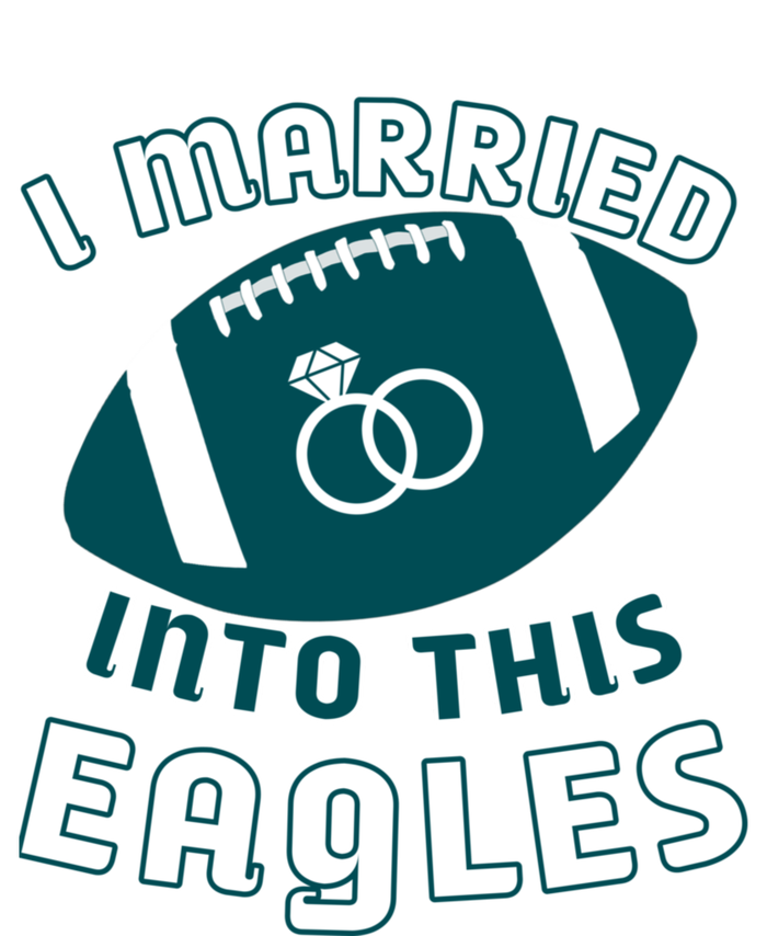 I married into this eagles funny Philadelphia football fan it's A Philly Thing T-Shirt