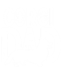 Cute Corgi Dog Dad Puppy Lover Father Funny Gift T-Shirt