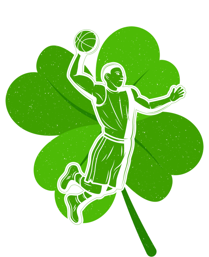 Basketball Sports Shamrock St Patricks Day Gift T-Shirt